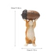 thumbnail image 5 of Baoblaze Garden Squirrel Statue Animal Figures Garden Decor for Home Tabletop Outside, 5 of 5