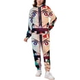 thumbnail image 2 of Demon Slayer Kids' Sweatshirt & Pants Set 2 Pcs Tracksuit Outfit Casual Pullover Hoodie Sweatpants for Daily & Travel 110CM, 2 of 8