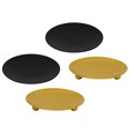 thumbnail image 4 of 4Pcs Iron Plate Candle Holder Decorative Iron Pillar Candle Plate Candle Stand, 4 of 8