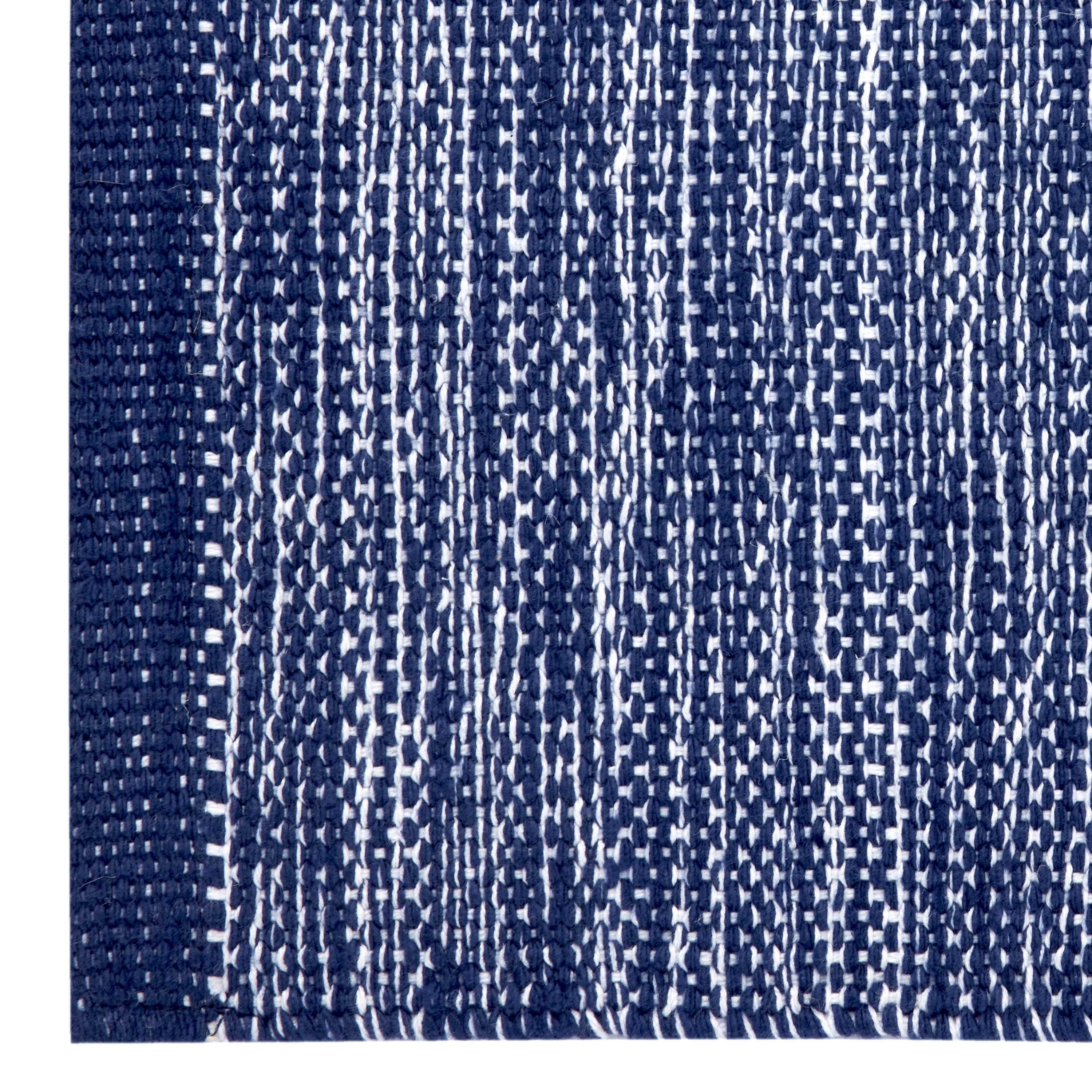 (2 pack) Better Homes & Gardens Navy Space Dye Placemat - 14"x 20", 100% Cotton