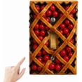 thumbnail image 1 of Wzzjkit Pie-Style Decoration Cute Printing Light 1 Switchplate Home Decor Funny Pattern Toggle Wall, 1 of 7
