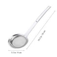 thumbnail image 2 of Stainless Steel Oil Filter Spoon Practical Soybean Milk Juice Strainer, 2 of 8