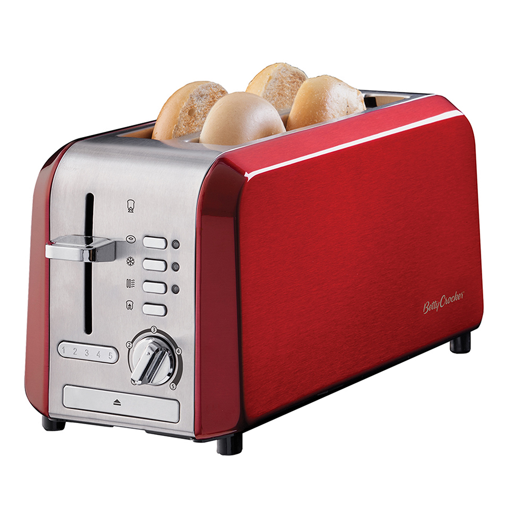 Stainless Steel 4 Slice Toaster by Betty Crocker Walmart Canada