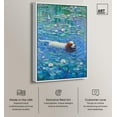 thumbnail image 3 of Lily Lagoon III Canvas Modern Classic Art by Art Remedy, White Frame, 20 x 30, 3 of 7