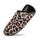 thumbnail image 3 of Pantuflas interior para casa calcetines zapatos mocasines con espalda cerrada forro polar mujer (marrón 42-43), 3 of 9