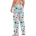 thumbnail image 6 of Beautiful Flamingo Men's Pajama Pants, Soft and Comfortable Lounge Sleep Bottoms with Pockets, Men's Sleepwear with Custom Print, Large, 6 of 7