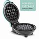 thumbnail image 3 of Electric Nonstick 4.5Inch Mini Waffle-Maker,Compact Design Sandwich, Eggs, Easy to Clean Red EU Plug, 3 of 5