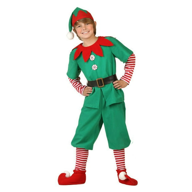 Disfraz de elfo de navidad disfraz de elfo disfraz de elfo disfraz de elfo de navidad niños adultos disfraz de elfo conjunto encantador disfraz de elfo de la familia conjunto de ANGGREK Otros