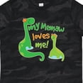 thumbnail image 4 of Inktastic My Memaw Loves Me Grandson Dinosaur Boys Toddler T-Shirt, 4 of 5