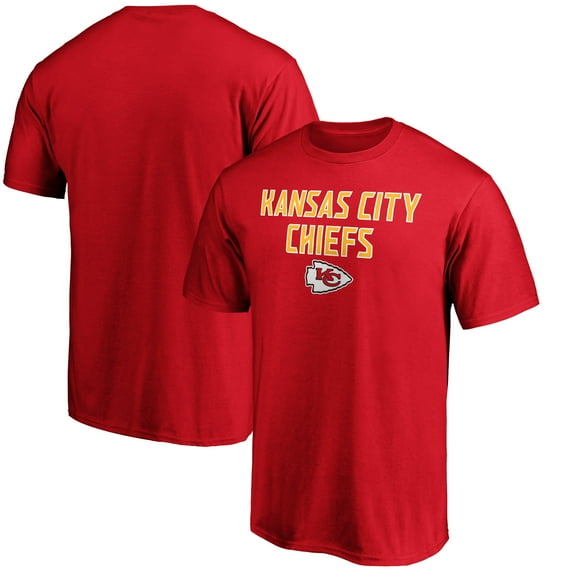 Men's Red Kansas City Chiefs Game Day Stack T-Shirt