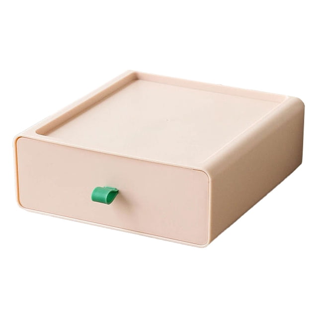 Dinheiro Organizador De Escritorio, Cajones De Almacenamiento Apilables, para Almacenamiento De Maquillaje, Accesorios De Organización De Baño, 1 Cajones, 21*20*8cm