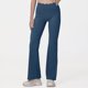thumbnail image 4 of Leggings acampanados para mujer, pantalones de yoga de cintura alta con bolsillos, mallas de entrenamiento para levantamiento de pesas, gimnasio, correr, atletismo, elasticidad y comodidad., 4 of 5