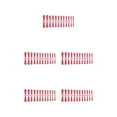 thumbnail image 3 of ZheElen Fake Nail Set French Style Scratch Resistant Press-on Fingernails Full Cover Removable for Trimble Adjustable Manicure Stickers Type 15 5Set, 3 of 6