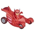thumbnail image 4 of Hasbro PJ Masks Owl Glider Preschool Toy, Owlette Car with Owlette Action Figure, 4 of 5
