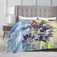 thumbnail image 4 of Genshin Impact Bed Blanket Air Conditioner Quilt Ultra Soft Flannel Blanket All Season Fuzzy Blanket Reversible Fluffy Plush Blanket 40"X30", 4 of 8