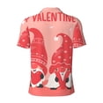 thumbnail image 4 of Rocae Gnomes Hold The Letters LOVE for Men's Short Sleeve Polo Shirt, Quick Drying Performance Moisture Wicking Sports Men's Golf Shirt XX-Large, 4 of 9