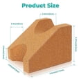 thumbnail image 3 of Cork Guitar Neck Rest, Guitar Neck Cradle Support Pillow, Guitar Accessories for Repair, Maintenance, 3 of 5