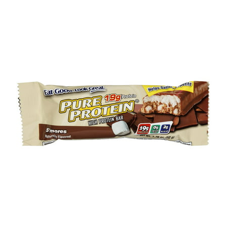 Pure Protein Bar - S'mores - cas de 6 - 50 grammes