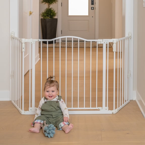 Deluxe Decor Universal Fit Gate - White