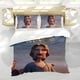 thumbnail image 5 of EL REY DE REYES Conjunto de sábanas temático, trío de piezas, cómodo y amigable con la piel, diseño único, regalo de decoración para el hogar para familiares, amigos y fans, 90 cm * 190 cm, 5 of 6