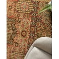 thumbnail image 4 of Unique Loom Palace Collection Area Rug - Taj (5' 1" x 8' Rectangle Brown/Light Blue), 4 of 6