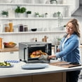 thumbnail image 5 of Gourmia 6-Slice Digital Toaster Oven Air Fryer, with 18 One-Touch Presets & Temp Probe, Stainless Steel, 5 of 11