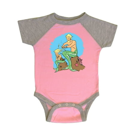 

Inktastic Mer Dad and Daughter Braiding Beautiful Blond Hair Gift Baby Boy or Baby Girl Bodysuit