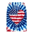 thumbnail image 3 of Yaoyar American Flag Swim Trunks Men Compression Liner Board Shorts Quick Dry Beach Shorts for Swimming Pool, 3 of 5