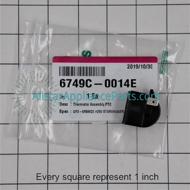 LG Freezer, Refrigerator Start Relay 6749C0014E