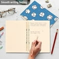 thumbnail image 4 of FORMRS 1-Subject Spiral Notebook 8" x 5" College Ruled 60 Refillable Sheet A5 Hard Cover, Baseballs Pattern, 4 of 7