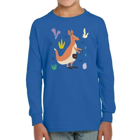 

Doodle Style Kangaroo Long Sleeve Toddler -Image by Shutterstock 4 Toddler