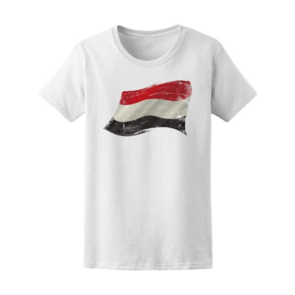 Flag Of Yemen In The Wind Tee Men's -Image by Shutterstock