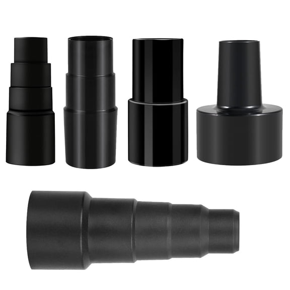 Universal Shop Vac Vacuum Hose Adapter,5 Pieces Vacuum Hose Adapter Kit,2-1/2 Inch to 1-1/4 Inch; 1-1/4 Inch to 1-3/8 Inch to 1-1/2 Inch; 1-3/8 Inch to 1-1/4; 32mm to 35mm; 32mm to 38mm, 32mm to 45mm