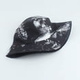 thumbnail image 4 of CoCopeaunts Black White Bucket Hat for Men Vintage Graffiti Reversible Women Bucket Caps Summer Sunscreen Basin Hat Packable, 4 of 8