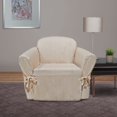 thumbnail image 1 of Housse de style décontracté pour fauteuil Muskoka Stripe de SureFitMC, 1 of 1