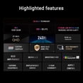 thumbnail image 3 of ASUS ROG Strix OLED 27" 1440P Gaming Monitor (XG27AQDMESZ) - QHD, QD-OLED, 240Hz, 0.03ms, 3 of 10
