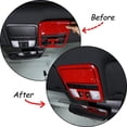 thumbnail image 2 of TINKI Front Reading Light Panel Cover Trim for Honda Pilot 2019-2022, ABS Material Automotive Inner Reading Light Frame Cover Decor Protector Accessories, 2 of 14