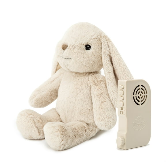 Cloud B Bubbly Bunny Plush Calming Soother for Bedroom