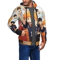 thumbnail image 6 of Anime Haikyuu Sweatshirt For Mens Fashion Hoodies Zipper Coat Jacket With Pockets Athletic Daily Hoody Hooded Gift, 6 of 6