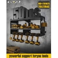 thumbnail image 5 of Spampur Power Tool Organizer Wall Mount with Charging Station, Garage Tool Shelf 6 Drill Holders, Tool Battery Holder with Plier holder Heavy Duty Rack, Tool Storage Rack with 4 Outlet Power Strip, 5 of 8