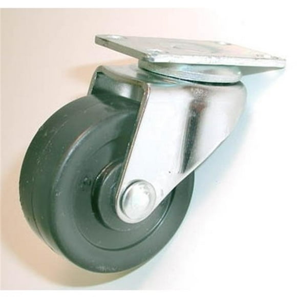 Jacob Holtz Jh4 S 4 In. Hard Rubber Plate Industrial Swivel