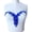 Blue, variant on GUENG Rhinestone Beaded Bodice Applique, Sparkling Sequined Neckline Trim, Hand Stitch Crystal Fringe Patch for Wedding Evening Prom Gowns,Green Color