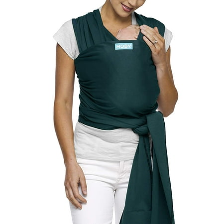 Moby Classic Baby Wrap (Pacific) - Baby Wearing Wrap For Parents On The Go - Baby Wrap Carrier For Newborns, Infants, and Toddlers-Baby Carrying Wrap For Babywearing, Breastfeeding, Keeping Baby