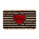thumbnail image 1 of Xihbxyly Felpudo de San Valentín con Diseño de Corazón, Fibra de Poliéster Antideslizante, para Uso Interior y Exterior, Decoración Festiva, Acogedora Sala de Estar, Puerta de Entrada, 45 X 75 Cm., 1 of 2