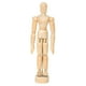 thumbnail image 5 of Maniquí de madera de artista, maniquí articulado, muñeca articulada, figura humana con soporte 155 cm x 45 cm, 5 of 9