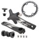 thumbnail image 2 of Cranquición de Bicicleta de 170 Mm de Bicicleta de Montaña de 104/64 BCD, Eje de La Rueda de La Rueda Del Soporte Inferior Del Soporte para 34T Macarena Brazo de manivela de bicicleta, 2 of 7