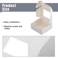thumbnail image 5 of 100 Pieces Mini Kraft Paper Box with Window Present Packaging Box Treat Box for Homemade Soap Treat Bakery Candy (White), 5 of 7