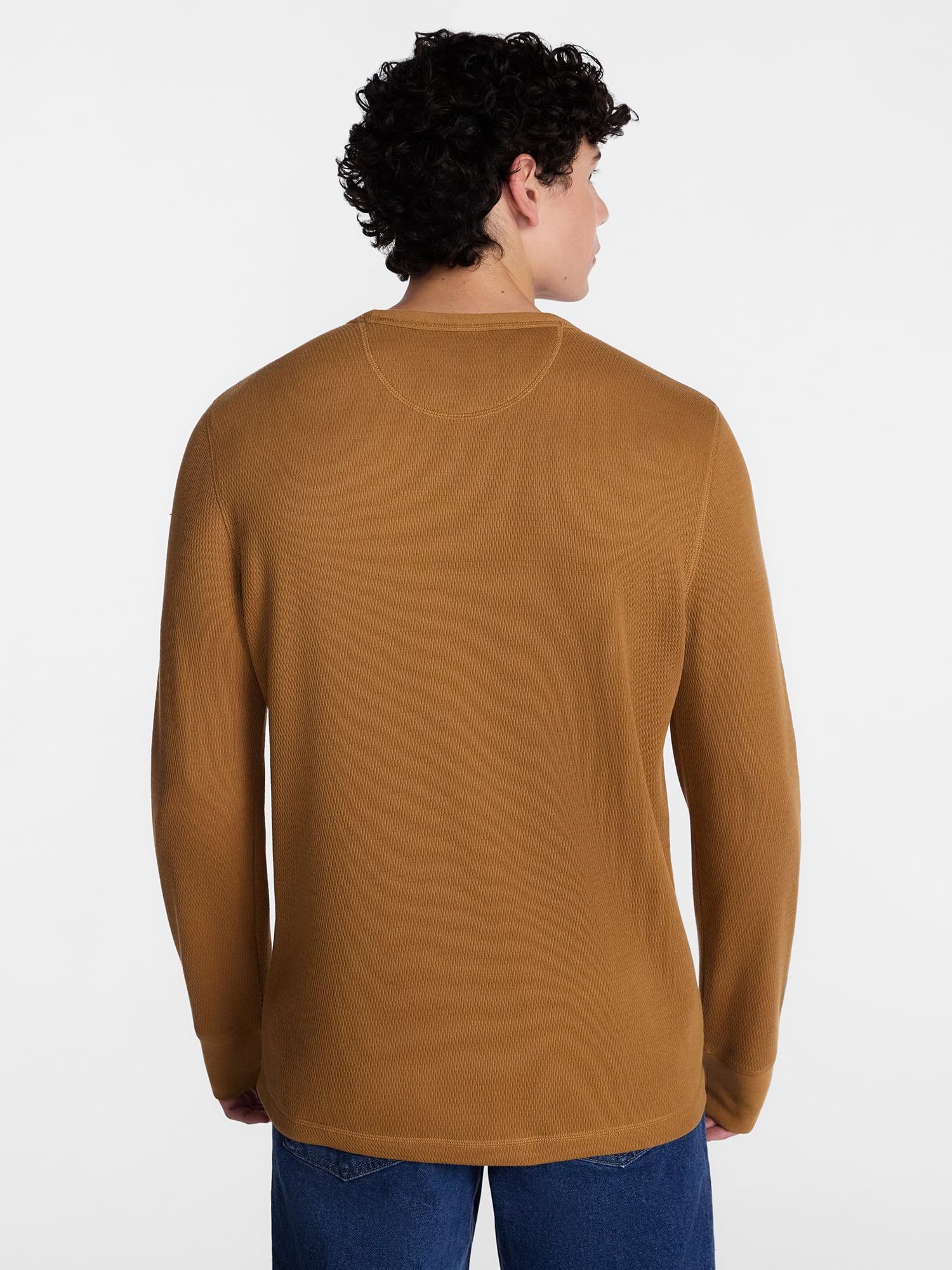 Brahma Men's Thermal Tee with Long Sleeves, Sizes S-3XL
