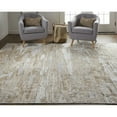 thumbnail image 4 of 8' X 10' Tan And Ivory Abstract Power Loom Distressed Area Rug, 4 of 10