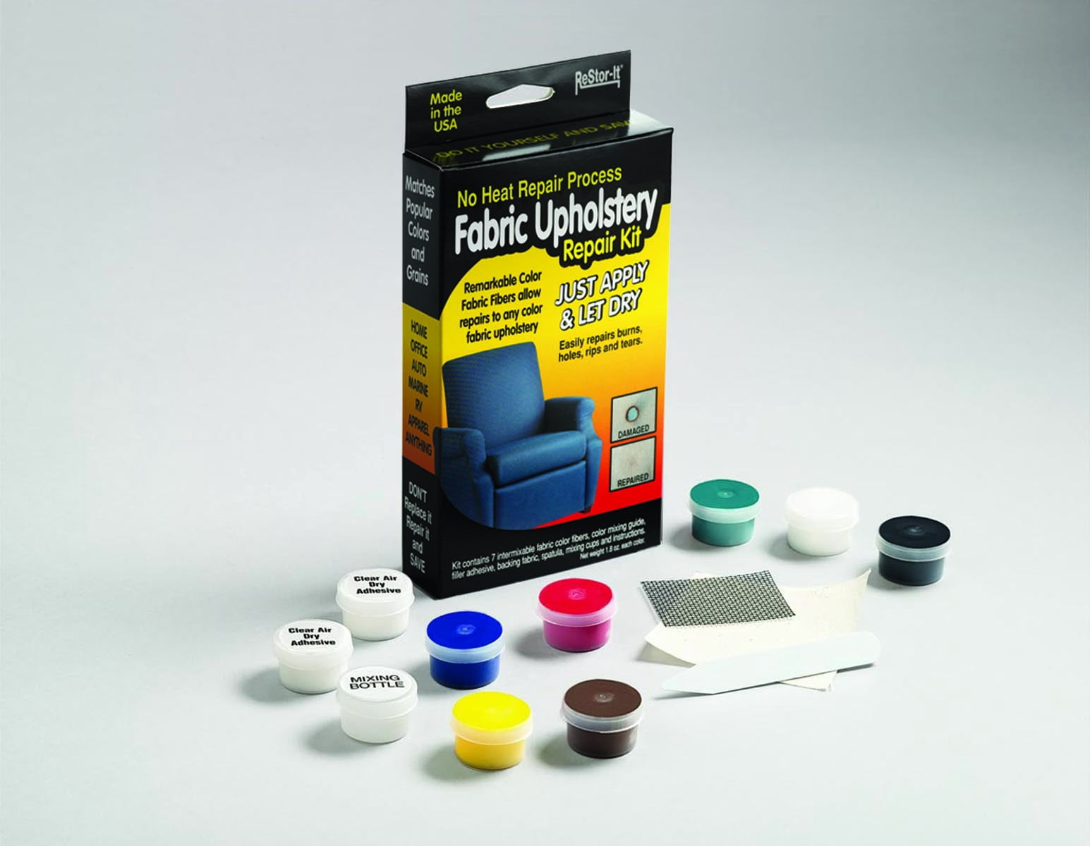 Fabric Upholstery Repair Kit, Fabric Sofa Upholstery Repair